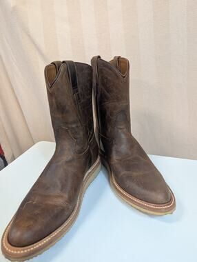 NEW Huckberry Rhodes Roper Boot Caliber Men's Size 11 Brown Western Boot (0998)